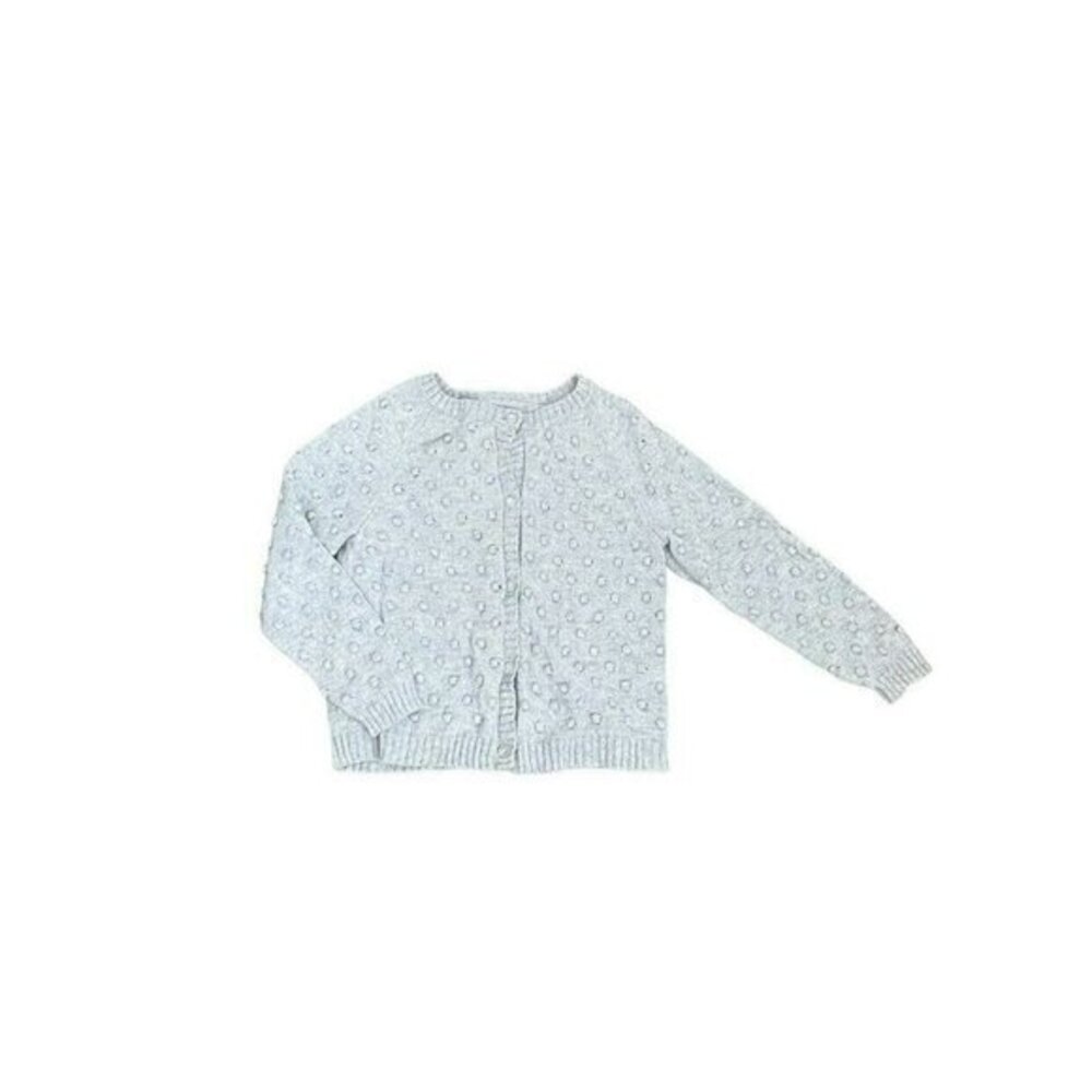 Garnet Hill Popcorn Cardigan